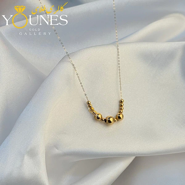 گردنبند تمام طلا گوی